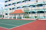 Tennis Court di Kartika Chandra Hotel, Jakarta Selatan