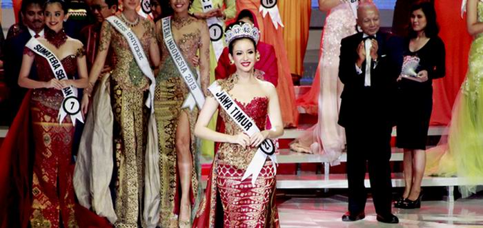 Elvira Devinamira Terpilih Menjadi Puteri Indonesia 2014