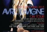 Avril Lavigne Live in Indonesia 2014