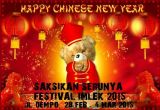 Festival Imlek 2015 di Kawasan China Town Dempo Palembang