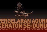 Festival 2013, Pergelaran Agung Keraton Sedunia
