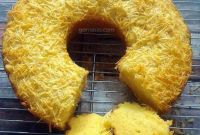 Resep Membuat Cake Tape Keju yang Enak