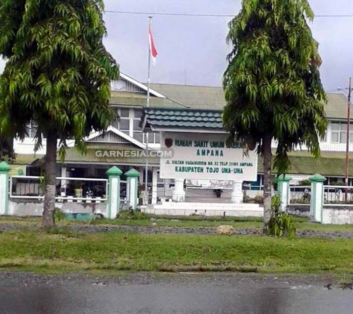 Rumah Sakit Umum Daerah Ampana di Ampana, Tojo Una-Una