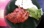 Ayam Penyet Pak Ulis di Banda Aceh