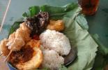Nasi Jamblang Mang Dul di Cirebon