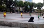 Taman Bungkul di Surabaya