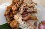 Nasi Opor Sunggingan di Jati, Kudus
