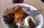 Depot Nasi Pecel Bu Darum di Kaliwates, Jember