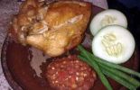Ayam Goreng dengan Bumbu Taliwang