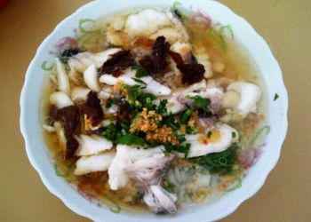 Bubur Ikan Ahian Provinsi Kalimantan Barat